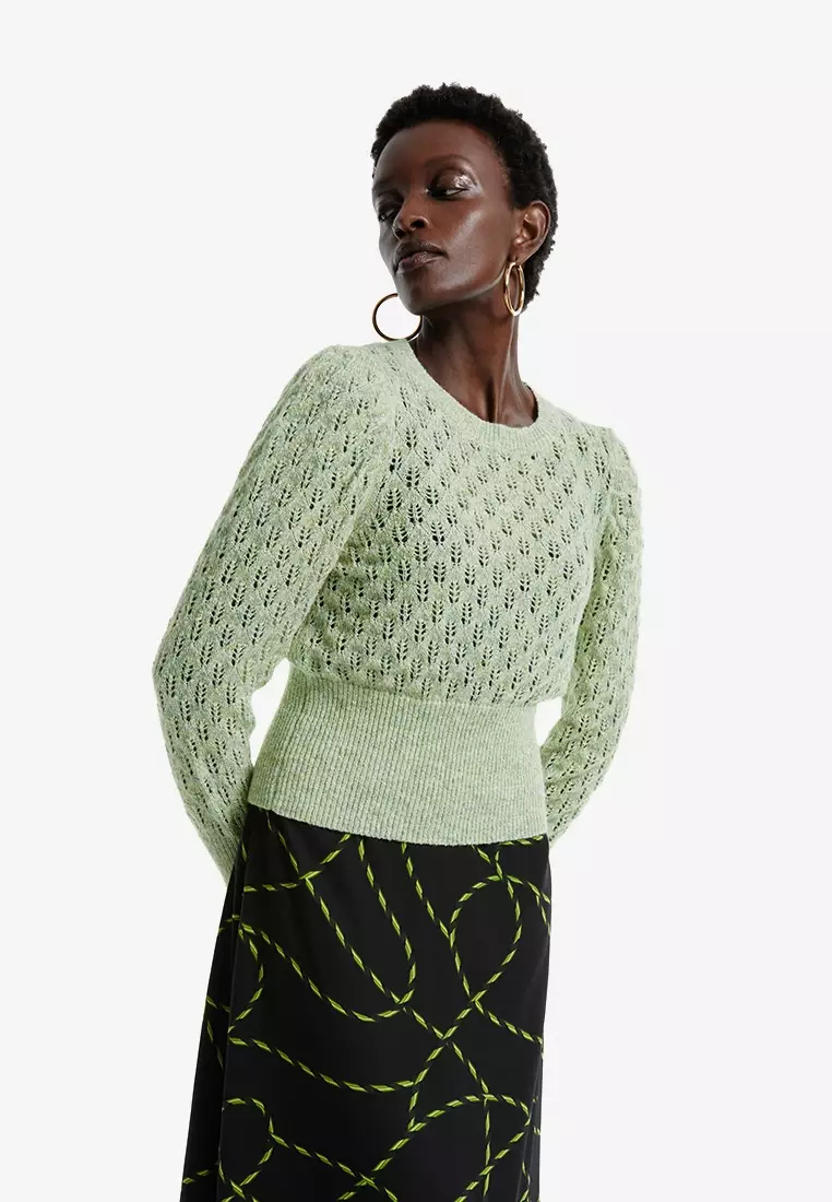 Buy Urban Revivo Open Knitted Sweater 2024 Online ZALORA Singapore