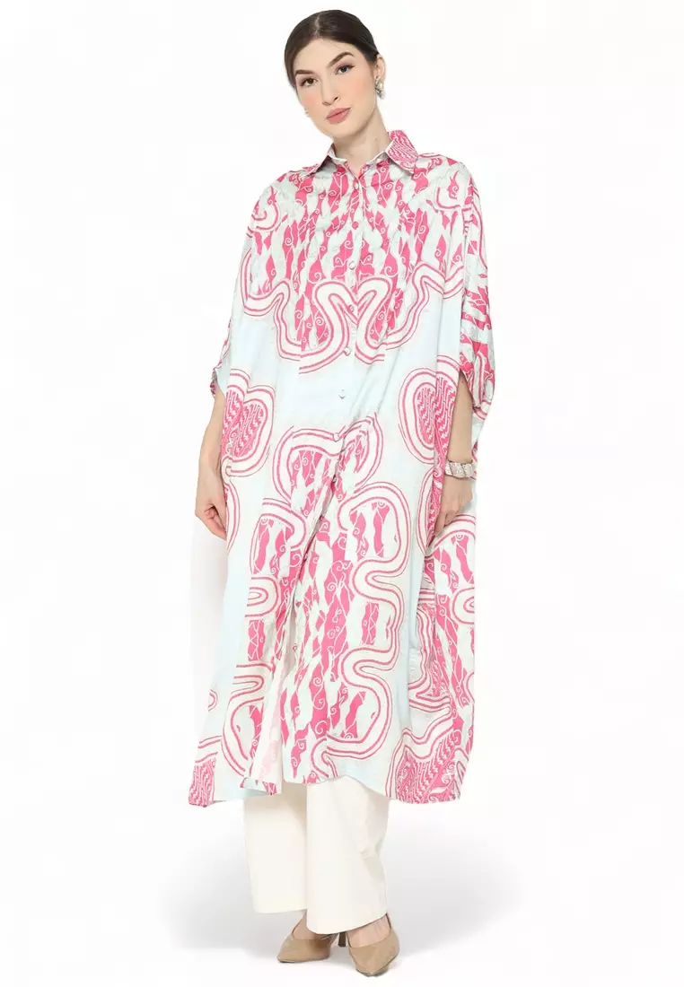 Kanzi Collared Kaftan