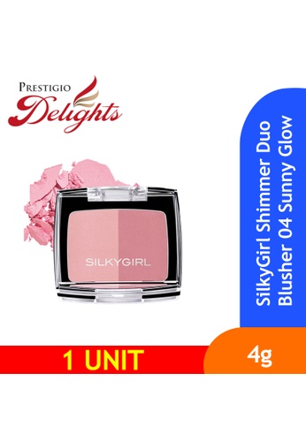Prestigio Delights SilkyGirl Shimmer Duo Blusher 04 Sunny Glow DD14BESEF4FCE7GS_1