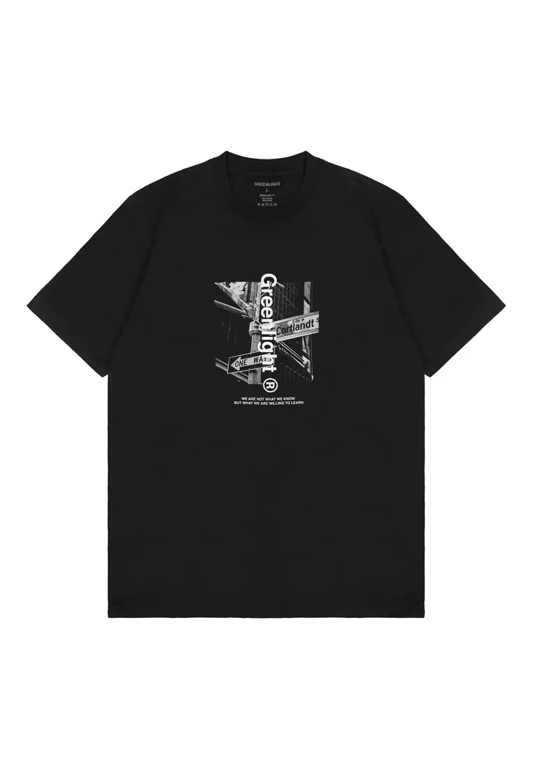 Greenlight Men's T-Shirt Short Sleeve Regular Fit Cotton Daon OL-C441224