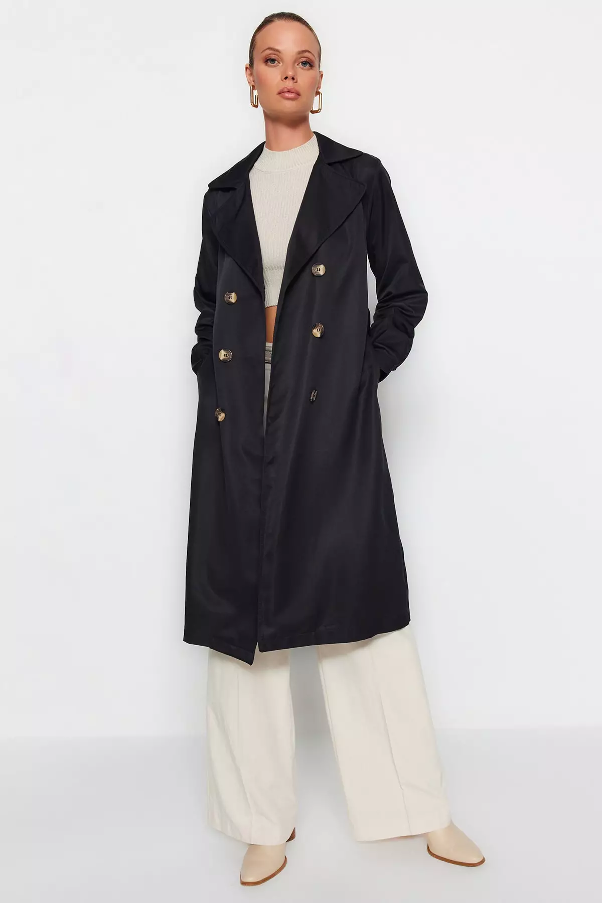 Belted Trench Coat