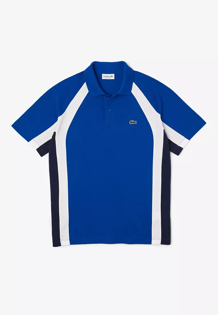 lacoste navy blue polo shirt