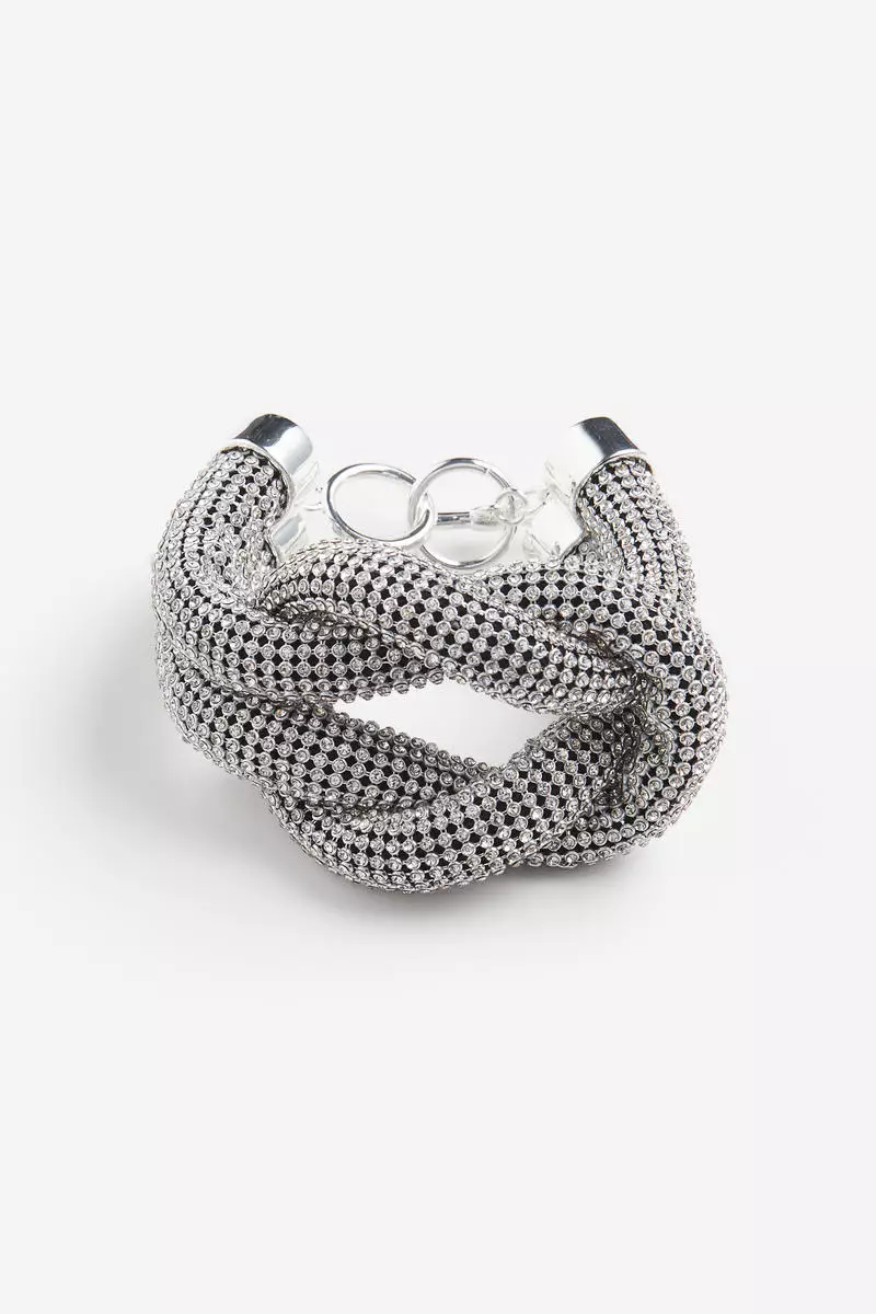 Chunky knot-detail bracelet