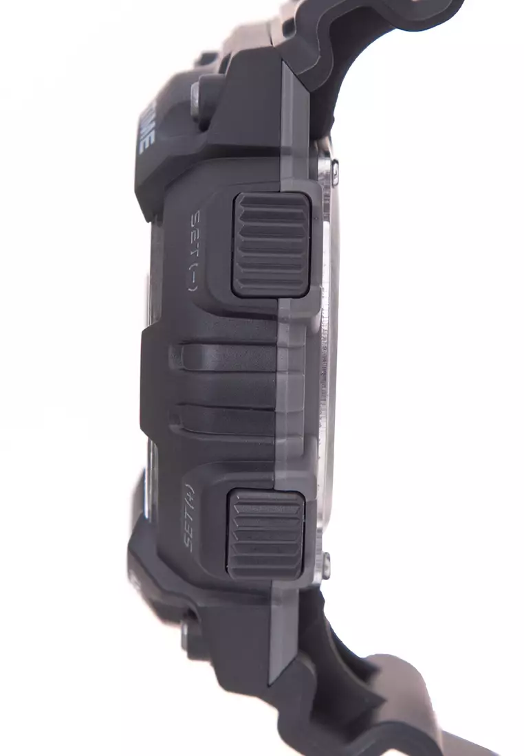 Casio Jam Tangan Pria - Black Rosegold - Resin - AEQ-110W-1A3VDF