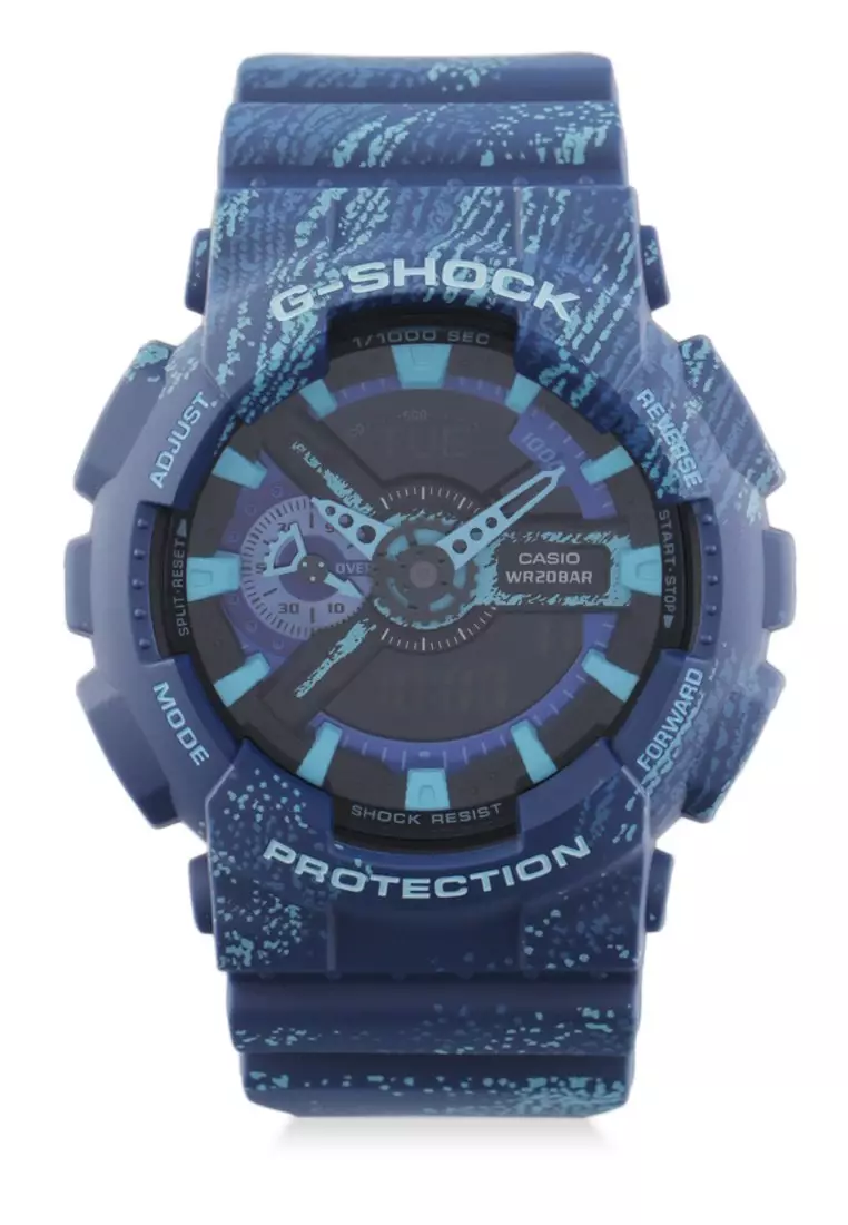 Casio G-SHOCK Jam Tangan Pria - Blue - Resin - GA-110TX-2ADR