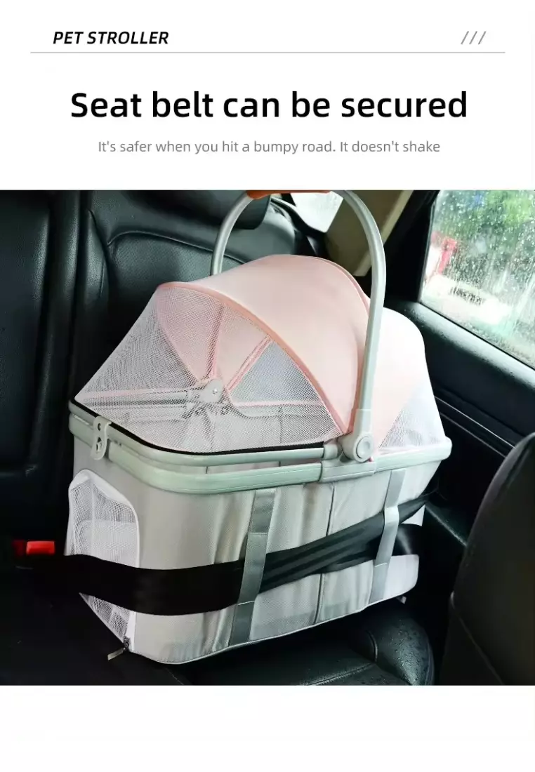 Buy PET THE COMPANY Pet 3in1 Portable Foldable Mobile Carrier Dog