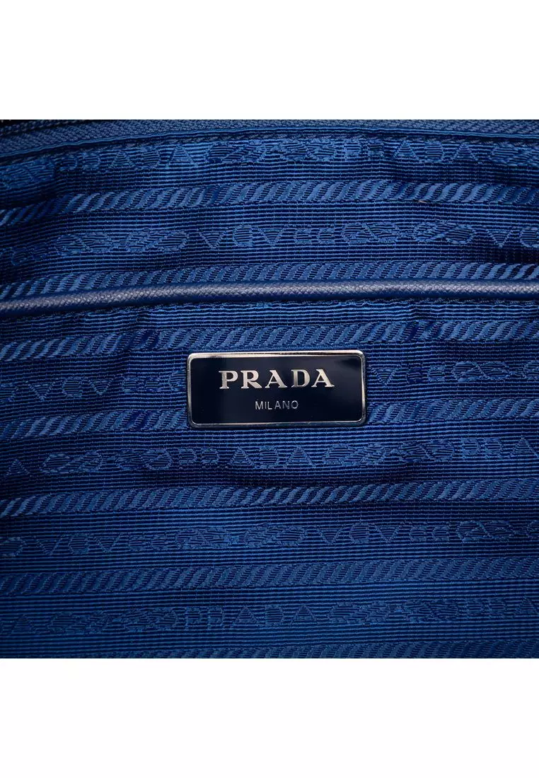 Pre-Loved Prada Tessuto Stampato Satchel