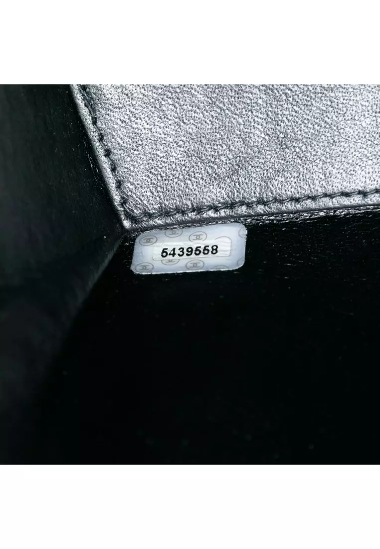 Pre-Loved Chanel Grained Calfskin Flap Crossbody