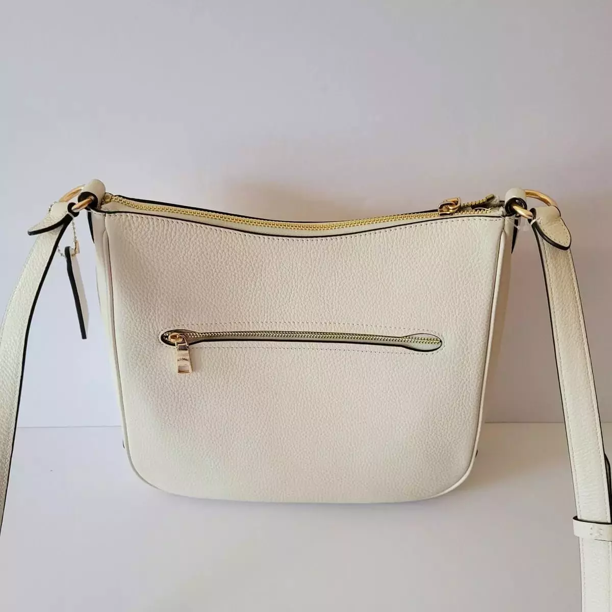 CU960 Coach Ellie file Pebble Leather Chalk