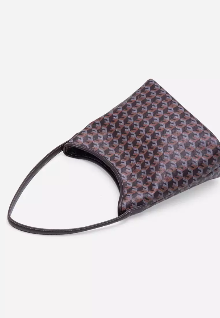 Alesso Medium Hobo Bag Chestnut Brown