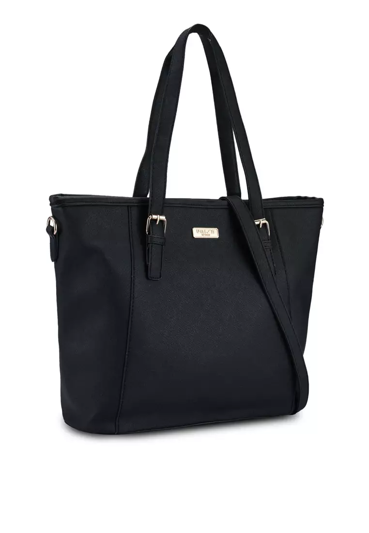 Saffiano Convertible Tote Bag
