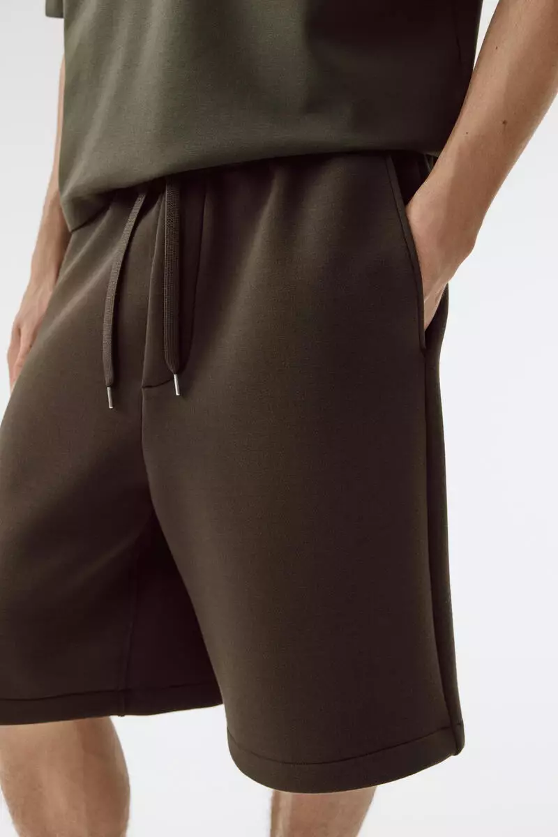 Relaxed Fit Scuba shorts