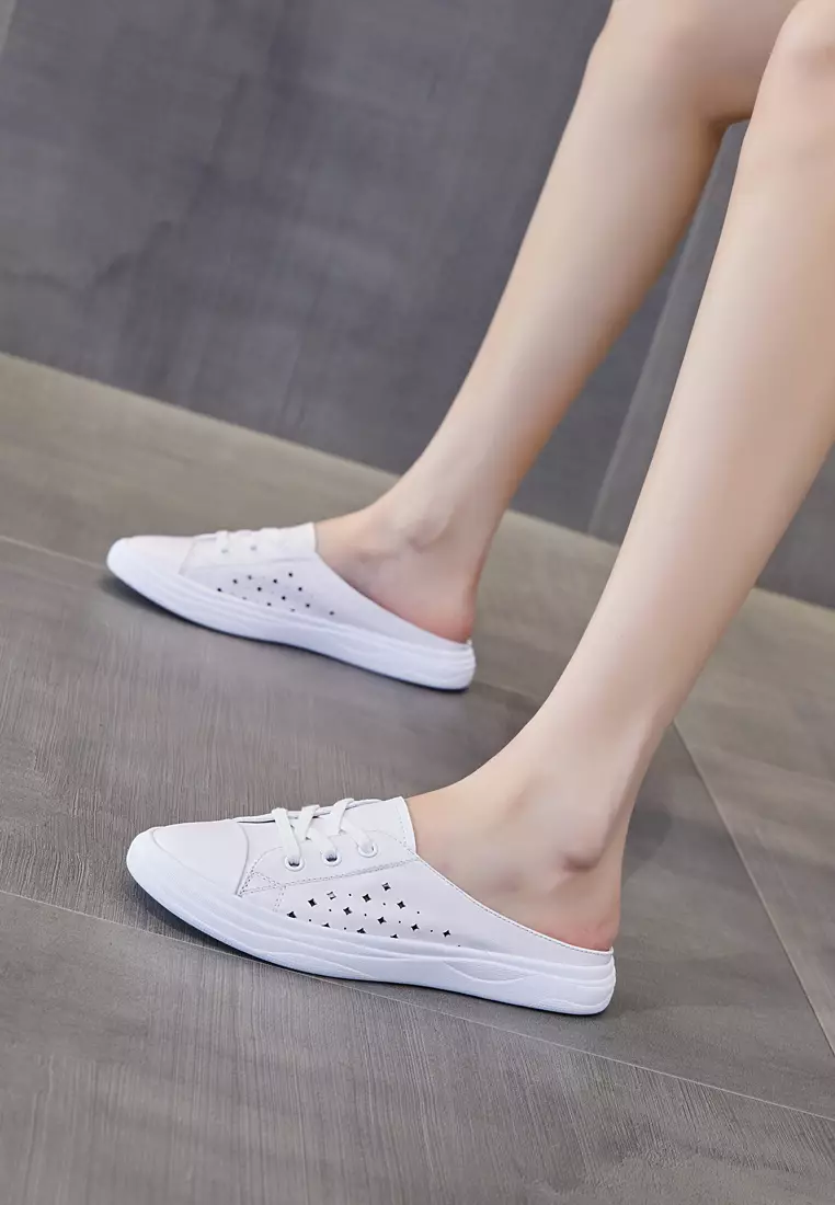 Cow Leather Breathable Slip-Ons RX2166