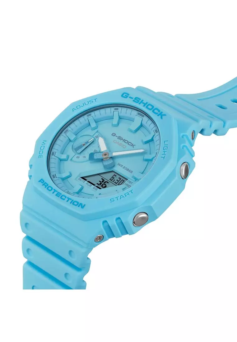 G shock hotsell sky blue watch