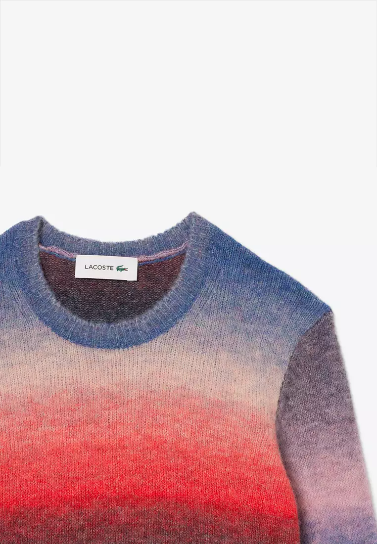 Crew Neck Ombré Sweater