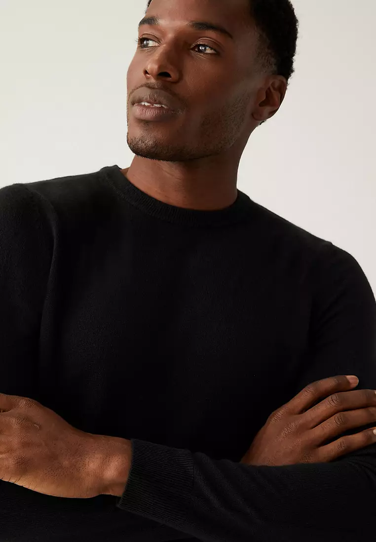 Cashmilon™ Crew Neck Jumper