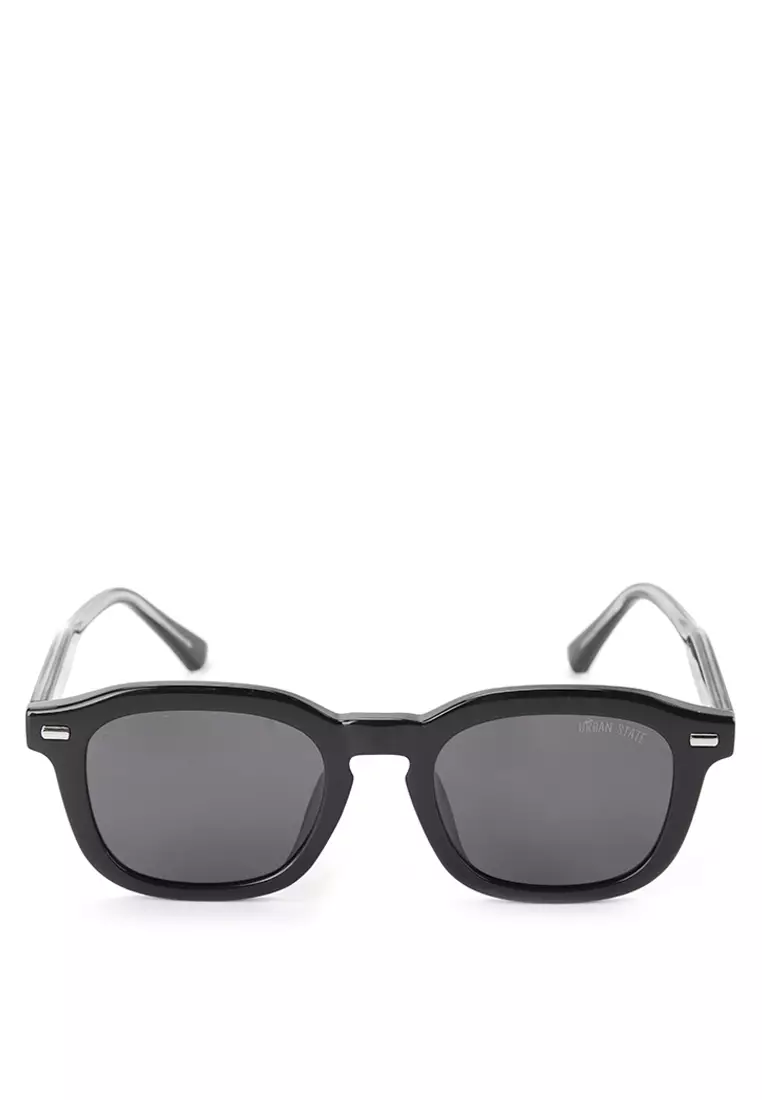 Polarized Plastic Frame Nova Square Sunglasses