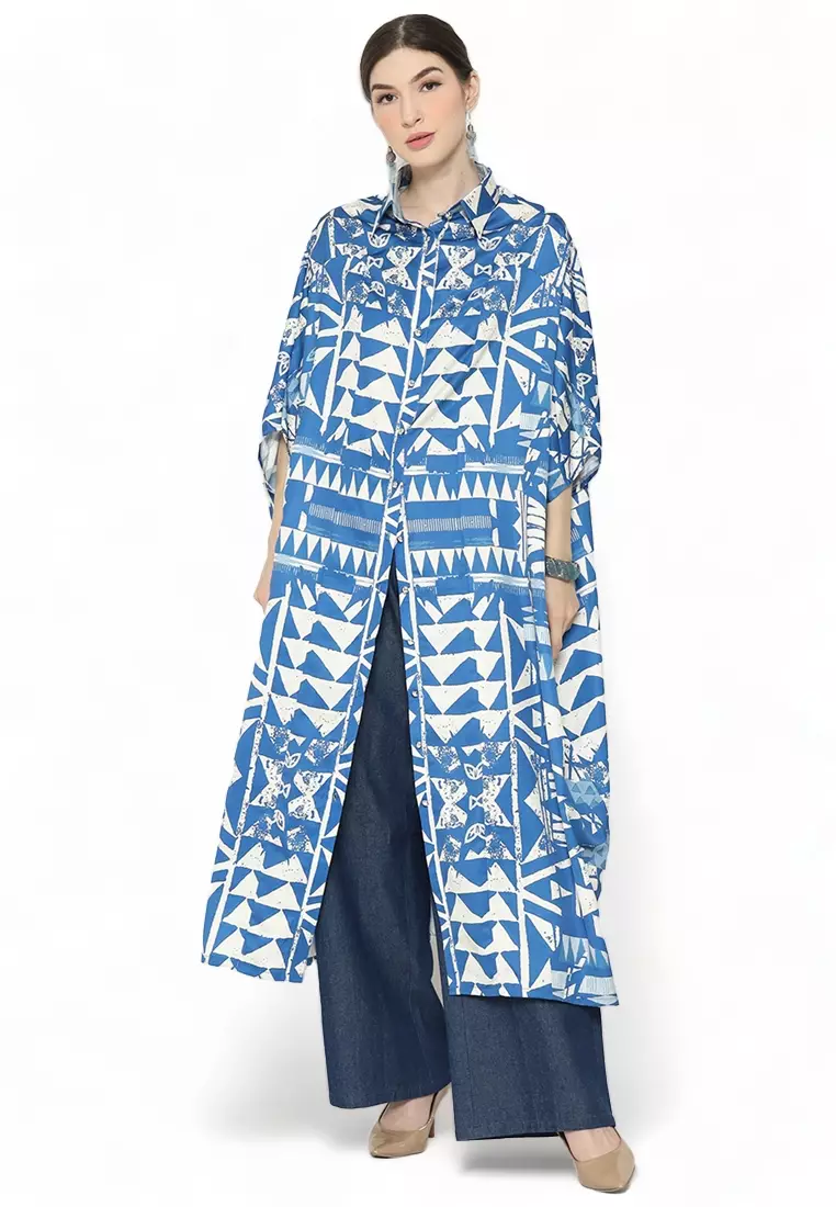 Kanzi Collared Kaftan