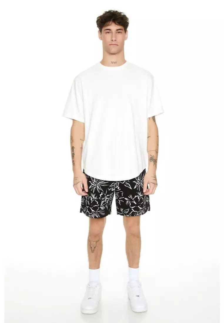 Forever 21 floral shorts discount