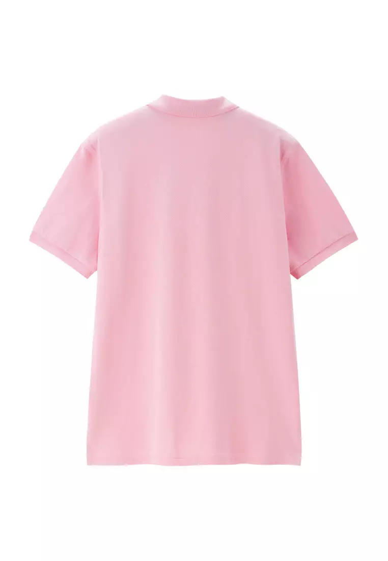 Korea Collection Men's 100% Cotton Short Sleeve Polo 01015514