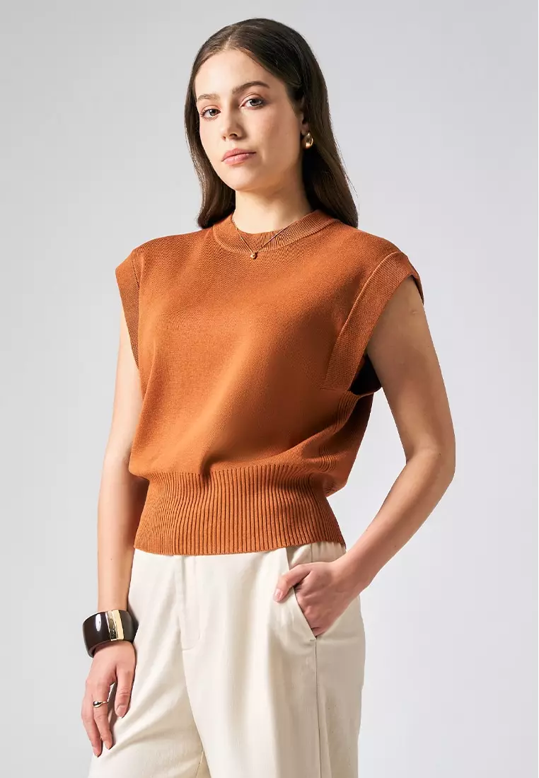 Extended Sleeve Top with Gusset Detail