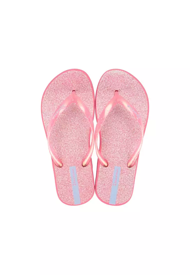 Ipanema Glitter Kids Flipflops - Pink/Pearly/Blue