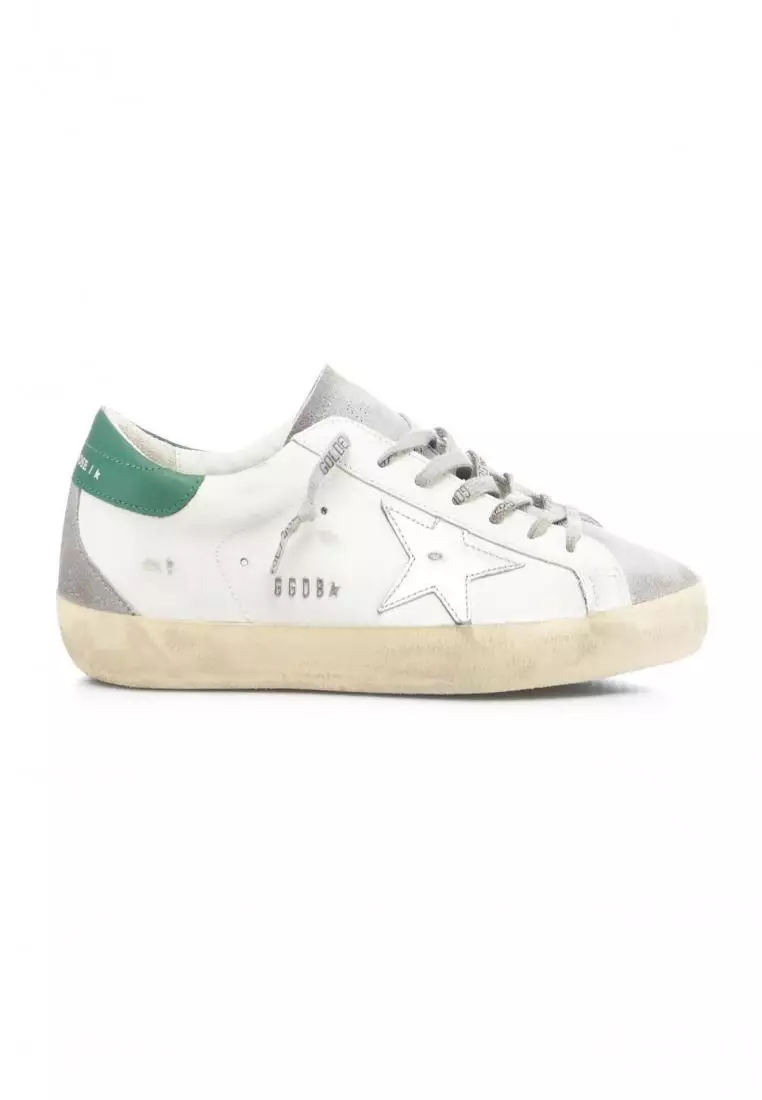 Golden goose sneakers green new arrivals
