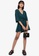 ZALORA BASICS green Wide Sleeves Playsuit with Belt 709A7AA962A89EGS_4