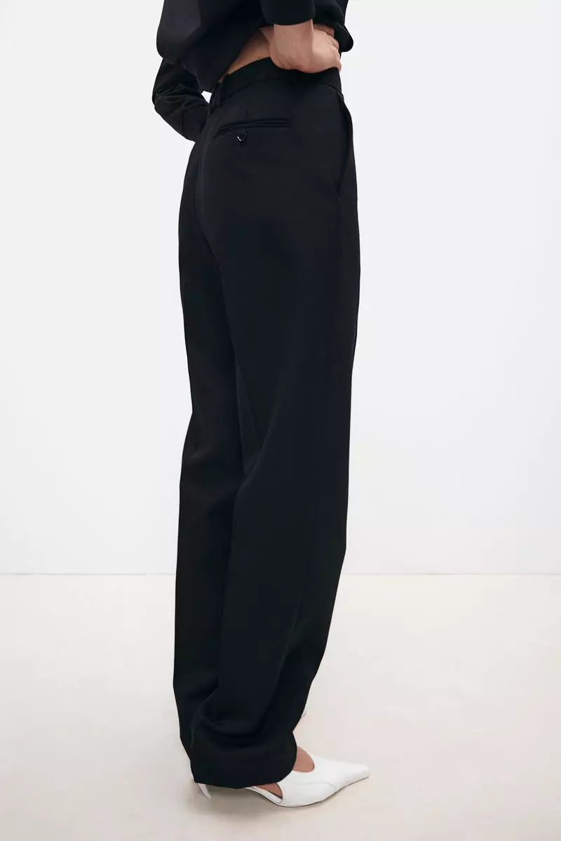 Tailored wool trousers 