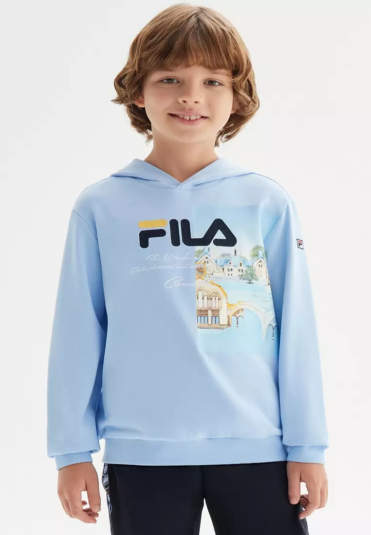 Fila sale bear hoodie