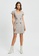 REUX beige Merci Mini Dress EDA08AAF2F9621GS_4