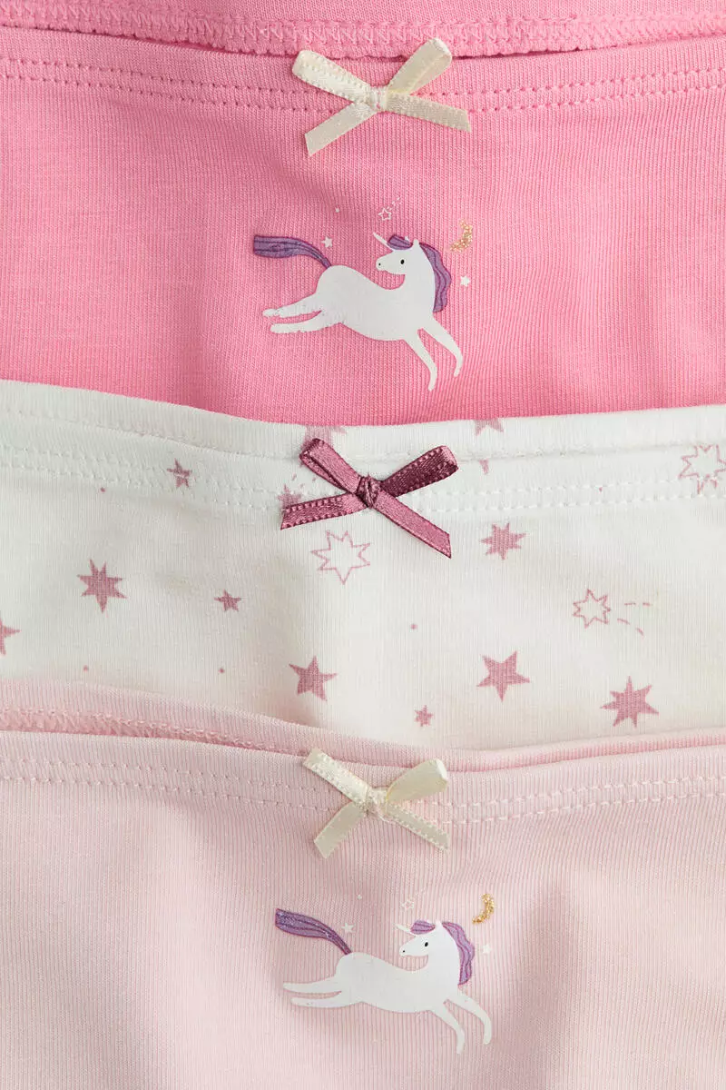 5-pack printed cotton briefs