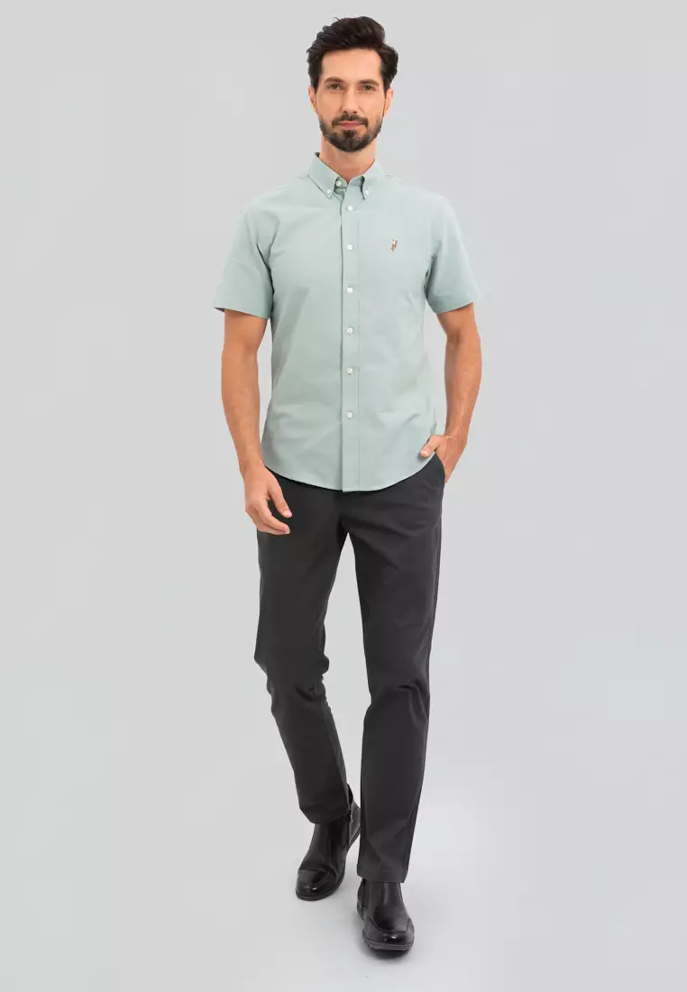 Polo Haus - Men’s Cotton Mix Signature Fit Short Sleeve MBSSVB008