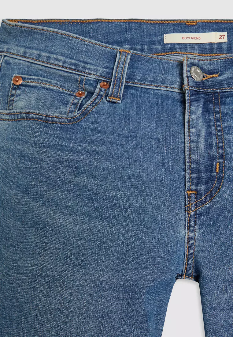Women's Mid-Rise Boyfriend Jeans 19887-0362