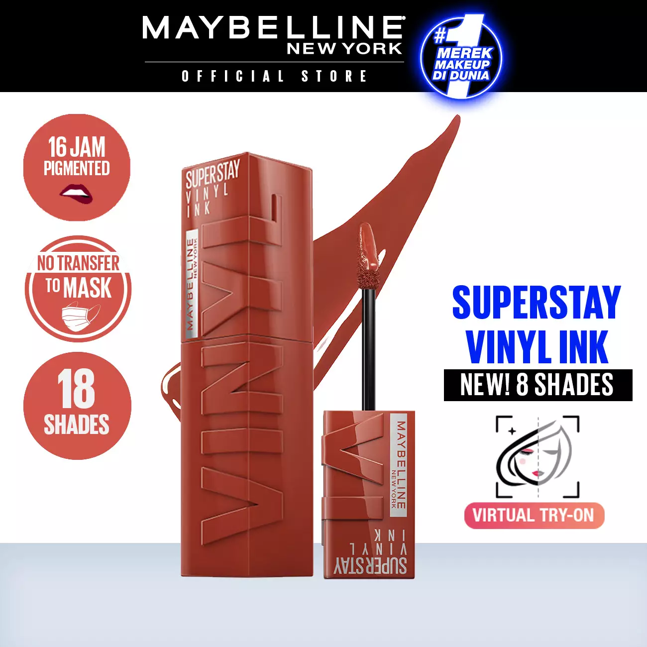 Maybelline Superstay Vinyl Ink - Intrigue + Extra