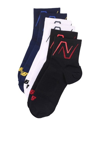 New Balance multi Running Ankle Socks 3-Pairs A763CAA563C549GS_1