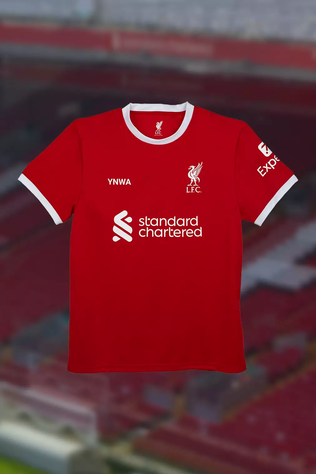 [Men Home] Liverpool FC 23/24 Supporter Jersey Home Men Red - Official LFC Jersey Original Pria Merah