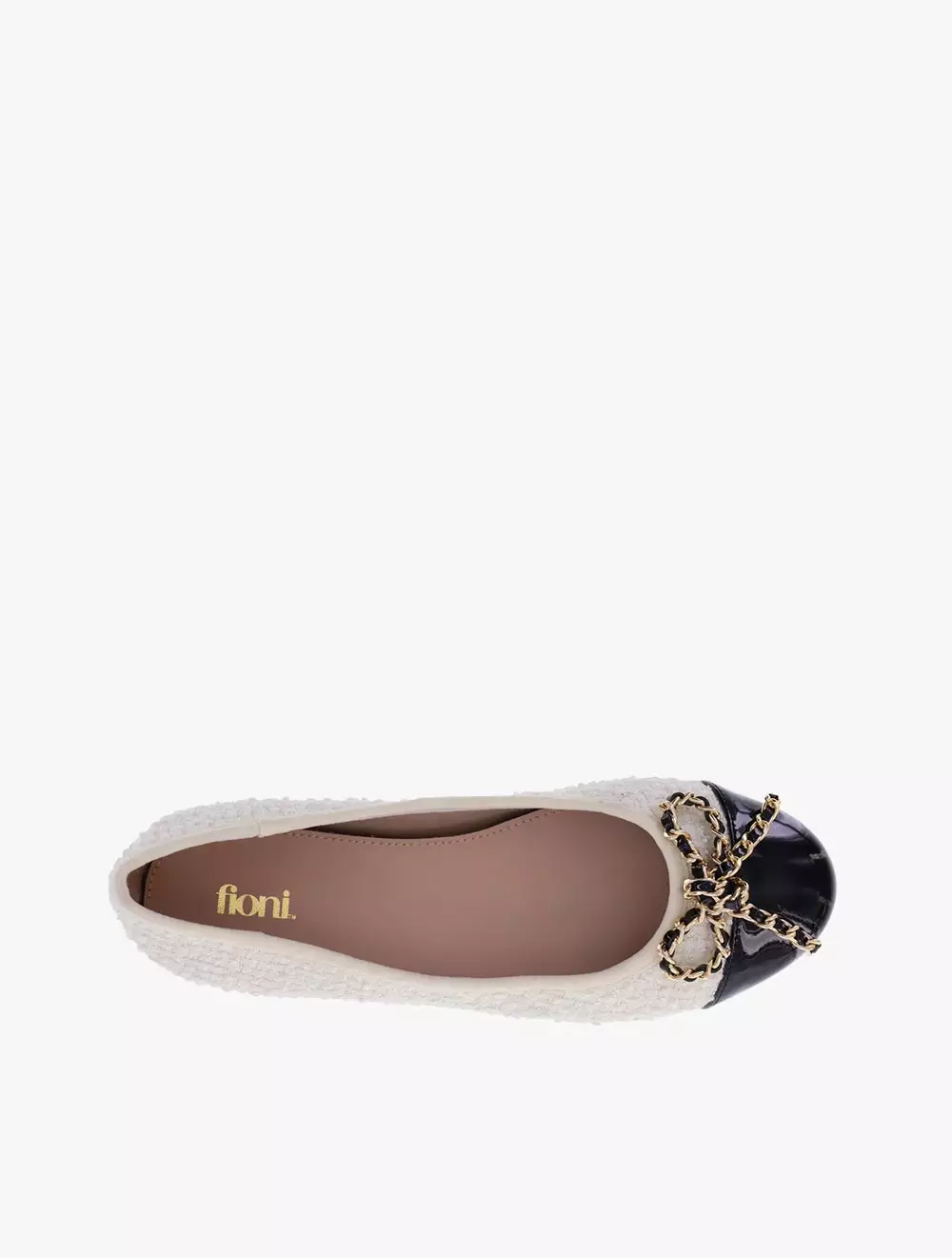 Payless Fioni Women Tweed Reyna Flats - Ivory_15