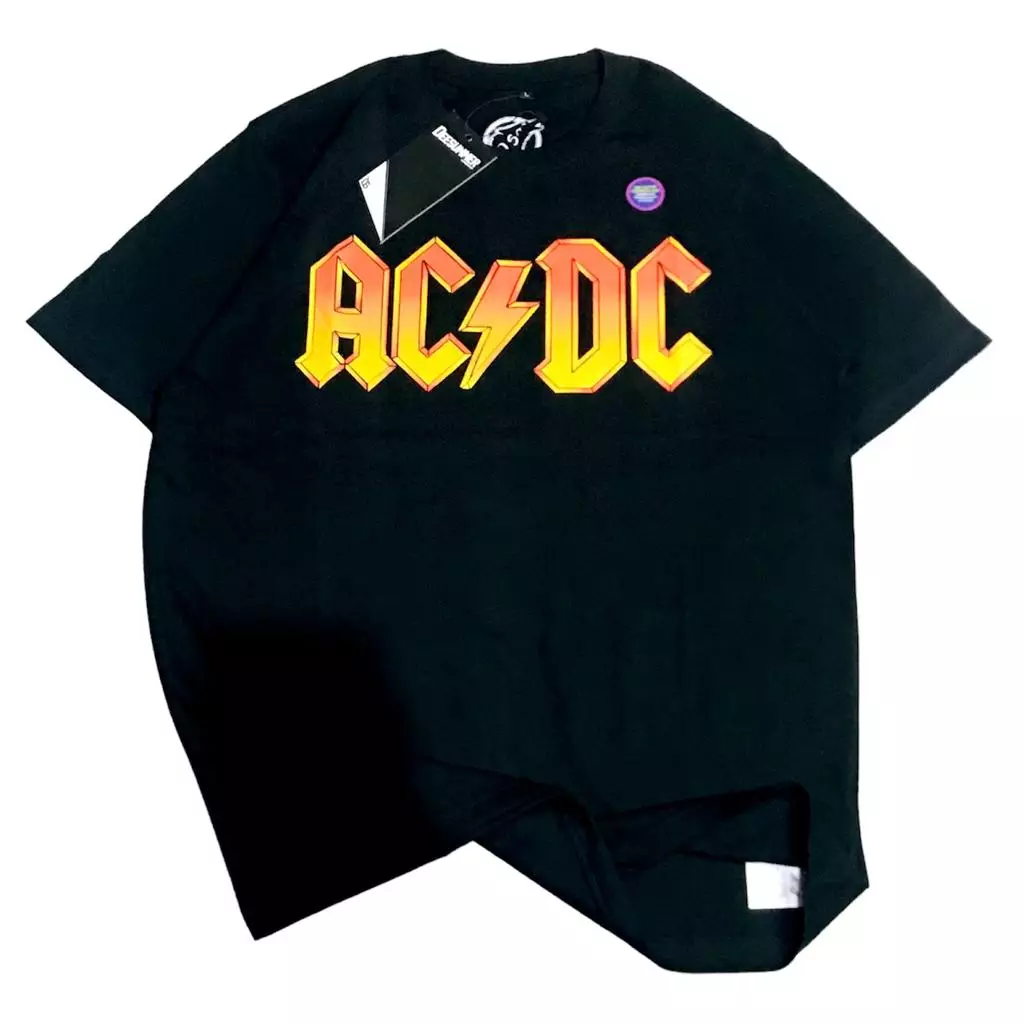 Ossu X DeeSummer T-Shirt ACDC High Voltage Cottom Combed 24S