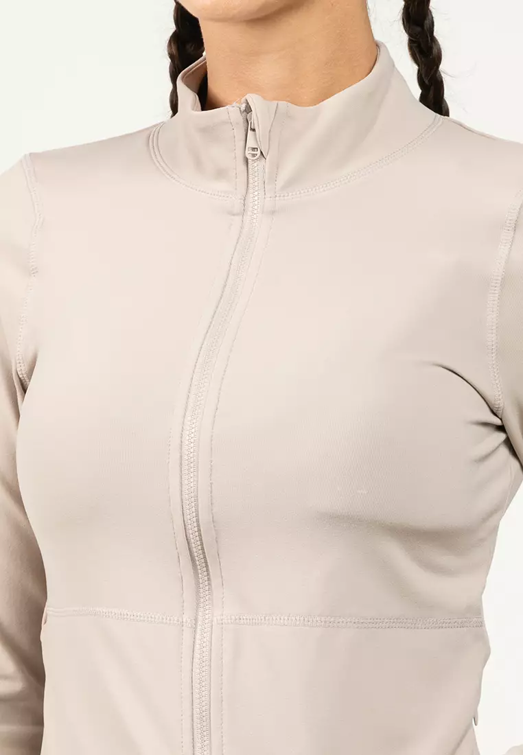 Active Core Zip Through Long Sleeve Jacket