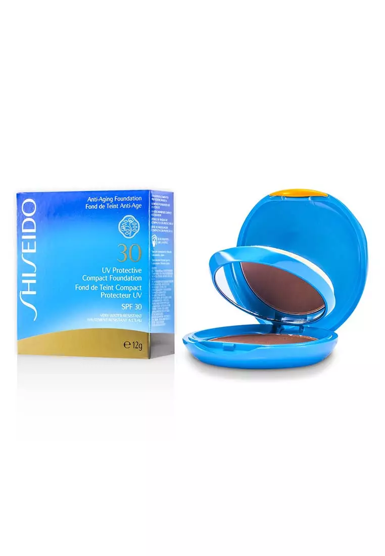Discount on Shiseido  shoes - SKU: Shiseido - Uv Protective Compact Foundation Spf 30 (Case+Refill) - # Sp70 Dark Ivory 12g/0.42oz