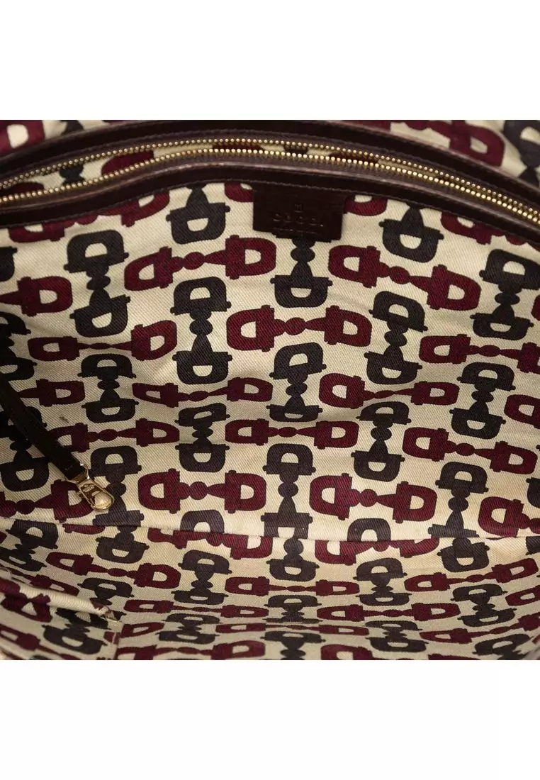 Pre-Loved Gucci Guccissima Punch Crossbody