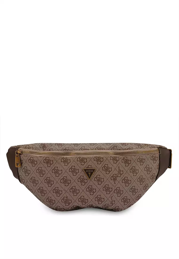 Leeza logo print belt bag clearance