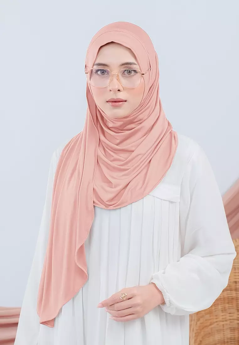 HIJAB INSTAN FAYZA - SALMON