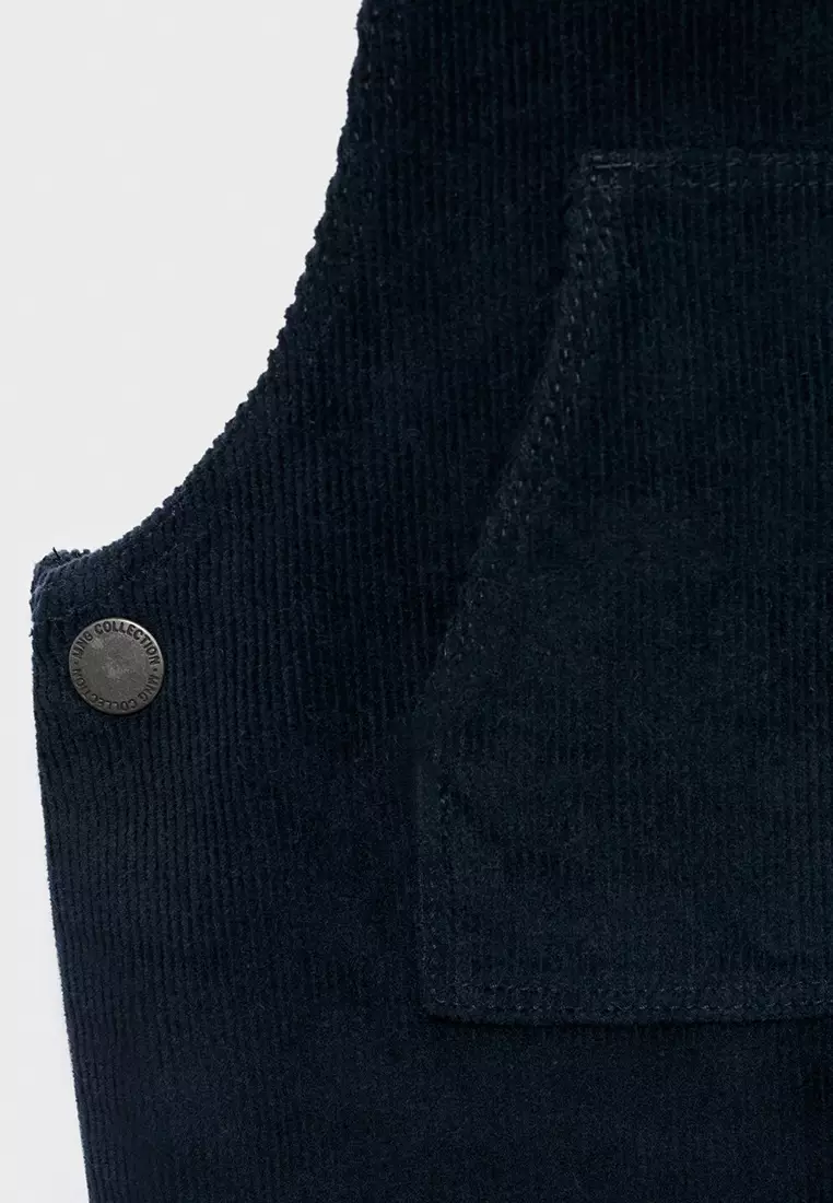 Long Corduroy Dungarees