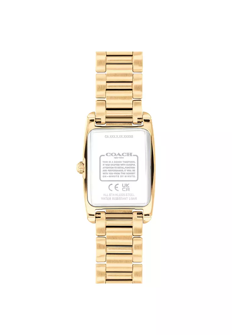 Reese Gold Stainless steel Bracelet Analog Watch CO-14504588