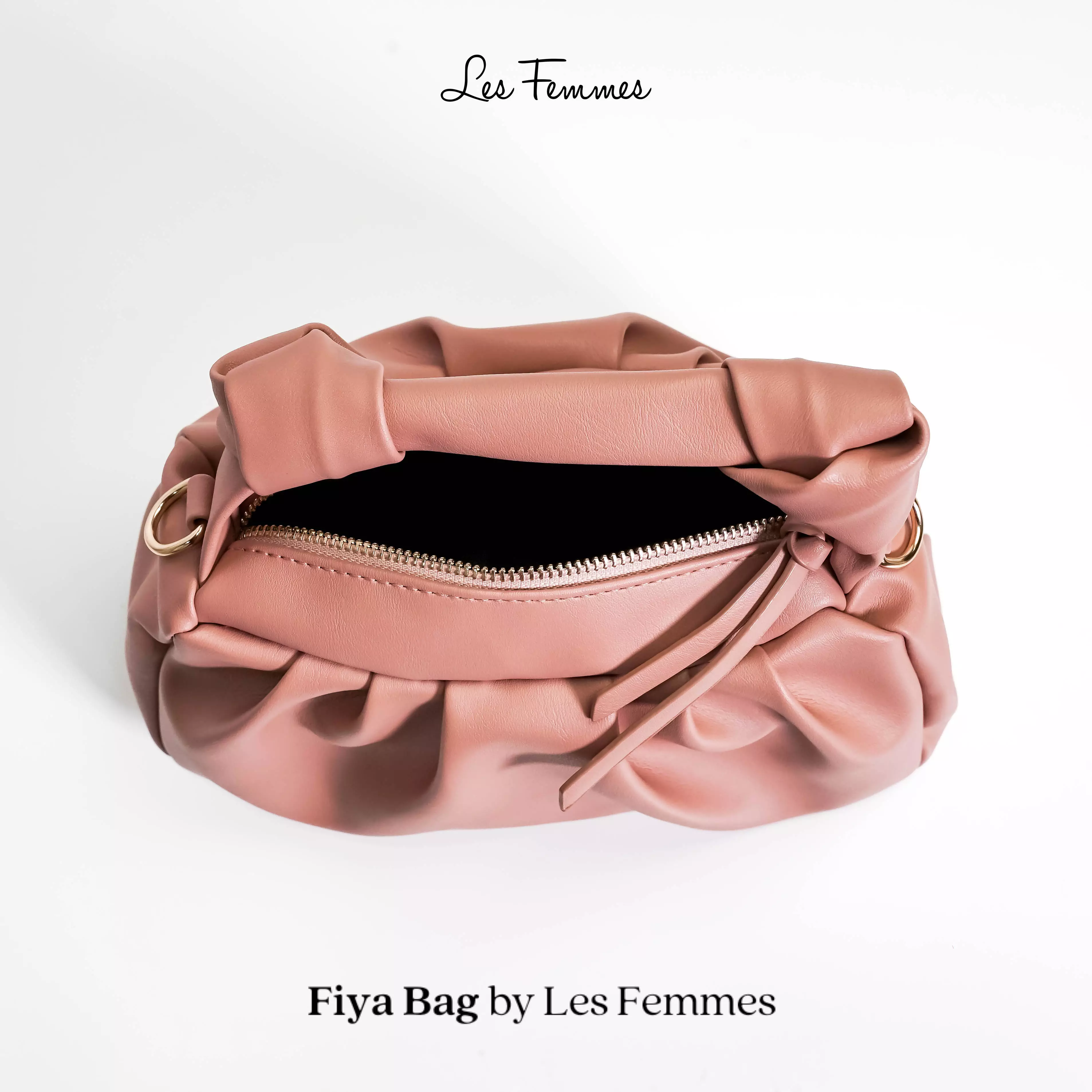 Les Femmes Tas Selempang Wanita Sling Bag G204 210404 - Colour DUSTYPINK