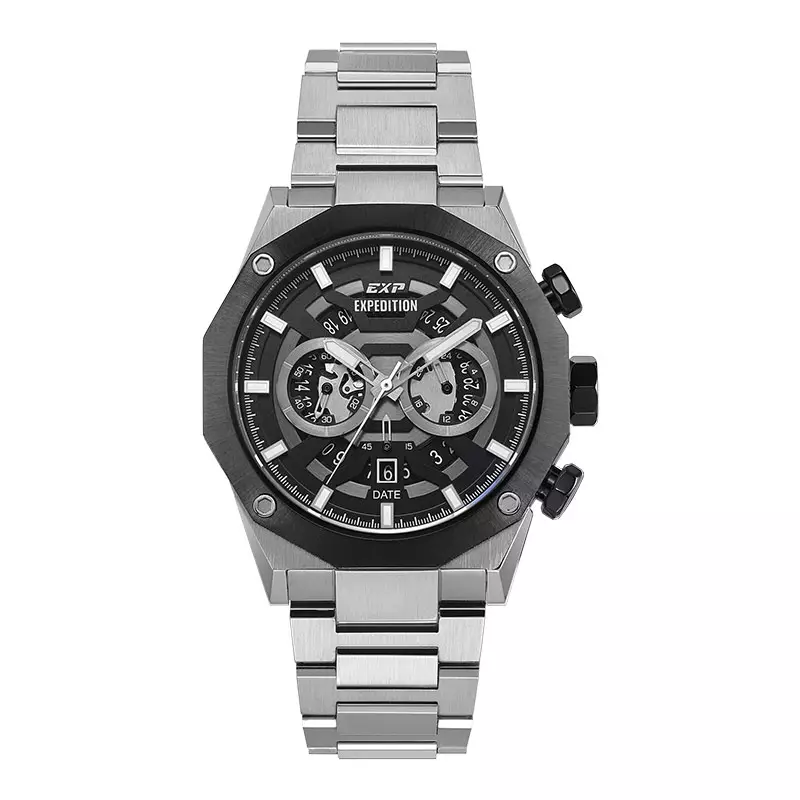 Jual Expedition Jam Tangan Pria Expedition Chronograph E 6834 MC BTBBA ...