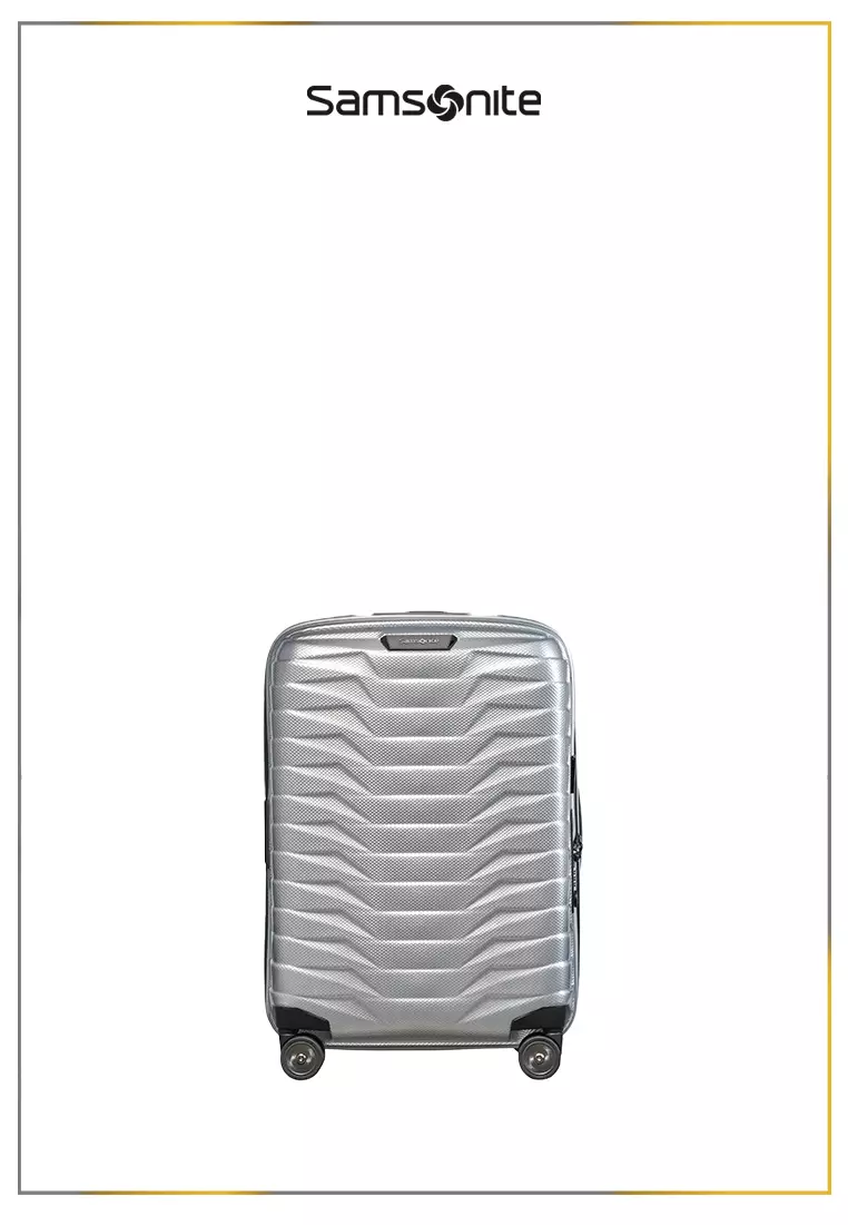 Samsonite Koper Hardcase Proxis Spinner 55/20 Expandable - Silver