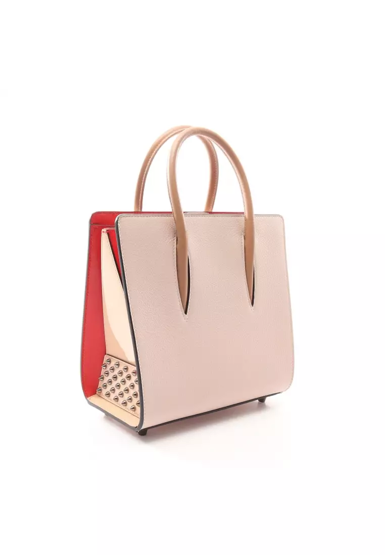 Christian Louboutin Paloma Medium Top Handle Bag in Pink
